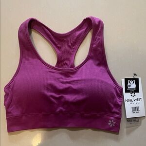 Nine West Active Magenta Sports Bra